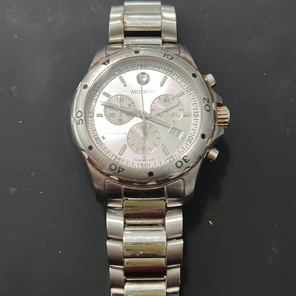 Movado.   Series 800 chrono. Men’s. Beautiful